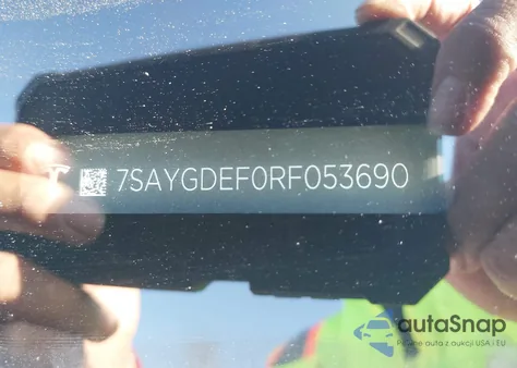 2024 Tesla Model Y Performance Dual Motor All-Wheel Drive z USA, uszkodzony, nr VIN 7SAYGDEF0RF053690